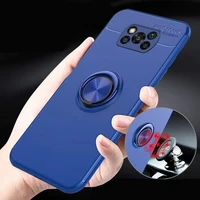 poco x3 nfc shockproof case for xiaomi poco x3 nfc m3 pro c3 f1 ring stand phone back cover for pocophone x3 pro f3 gt f2 pro
