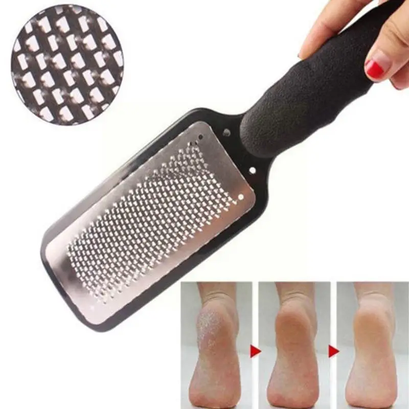 

Black Remover Hard Dead Skin Scrubber Grater For Feet Heel Rasp File Foot Pedicure Callus Foot Scrub Manicure Tools M3z9