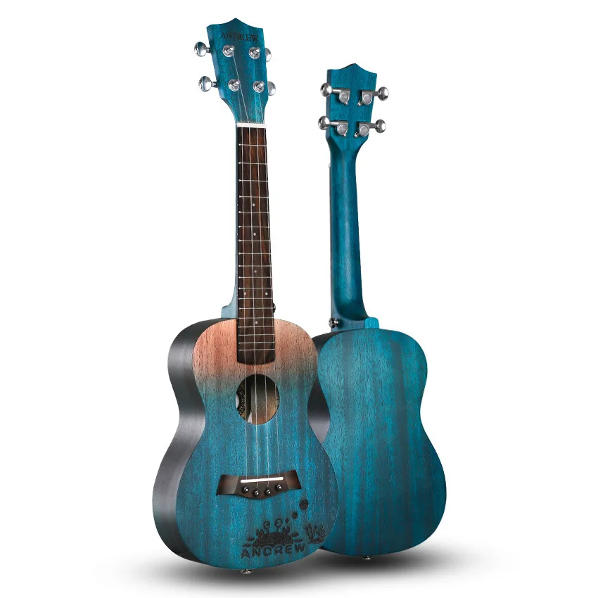 Tenor Ukulele Instrument String Acoustic Guitar Unisex Blue Ukulele 21 Inch The Sopranos Chitarra Acustica Entertainment EH50U enlarge