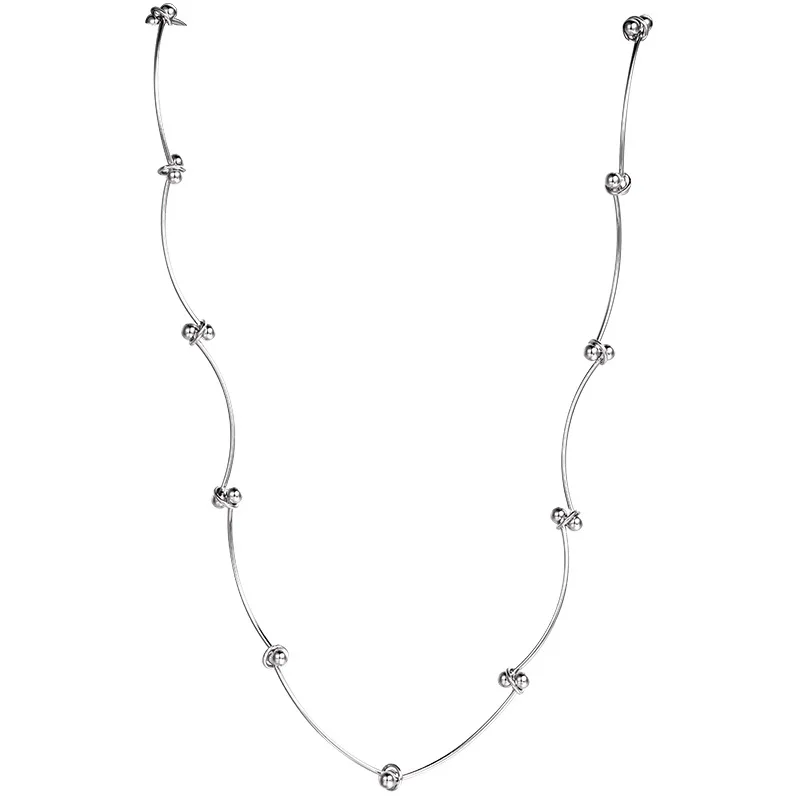 

BL44, строченные чокеры, простые ожерелья-Чокеры со змеиной цепочкой, изящные украшения для женщин