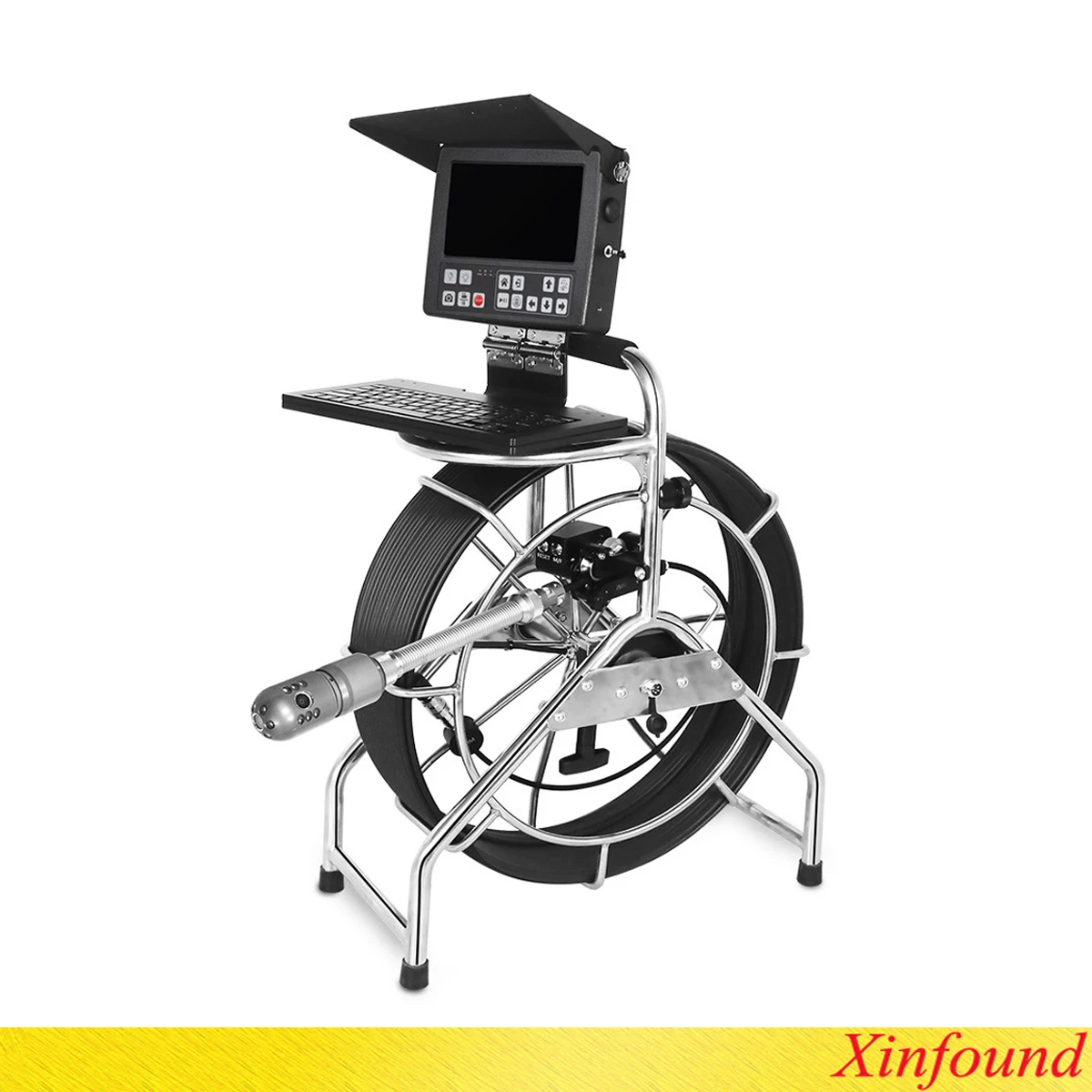 Vicam канализационная труба вращающаяся видеокамера DVR IP68 дренажный