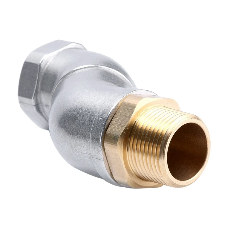 

4Pcs 3/4 Inch Fuel Hose Swivel 360 Rotating Connector For Fuel Nozzle Multi Plane Fuel Plane Swivel