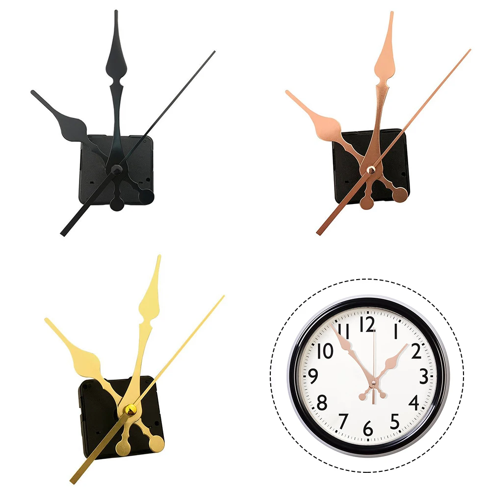 

DIY Quartz Clock Mechanism Motor Movement Long Hands Kit Wall Clock Accessories Home Decor Art DIY Ornament Room Decoration