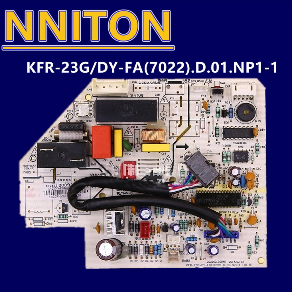 Новая печатная плата внутреннего блока кондиционера Midea KFR-23G/DY-FA(7022).D.01.NP1-1 детали