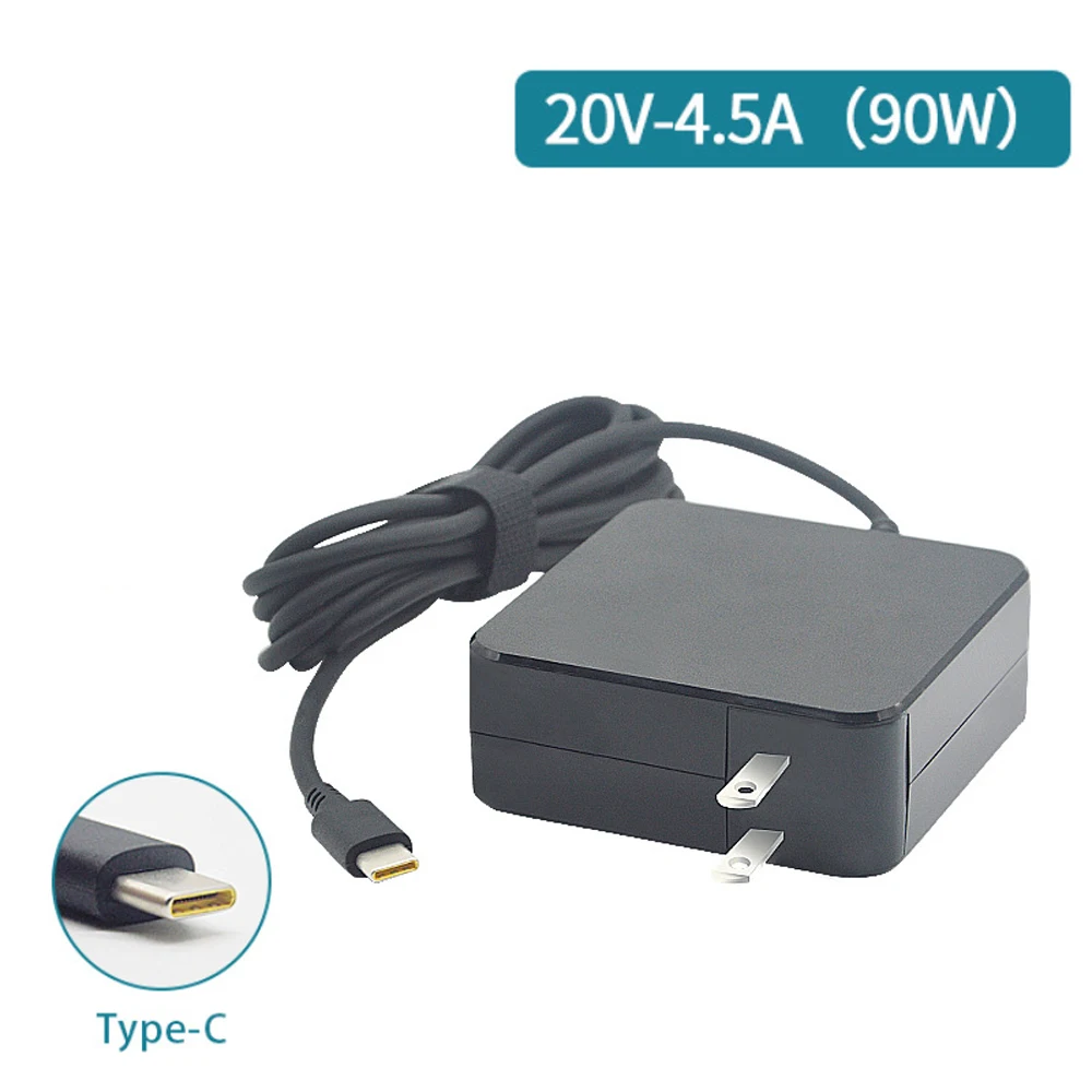 

EU Laptop Adapter 90W 87W USB-C Type C 65W 45W Charger Power 20V 4.5A for MacBook Pro A1706 A1708 A1719 Acer Spin 7 Dell XPS 13