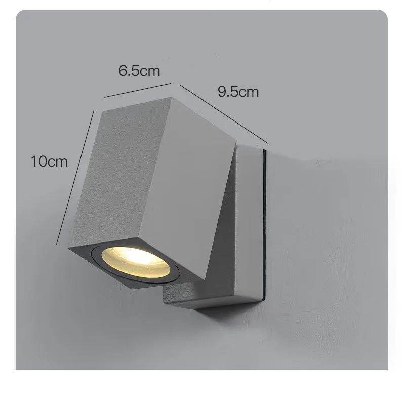 

TONYBUNY LED наружный настенный светильник теплый белый/белый