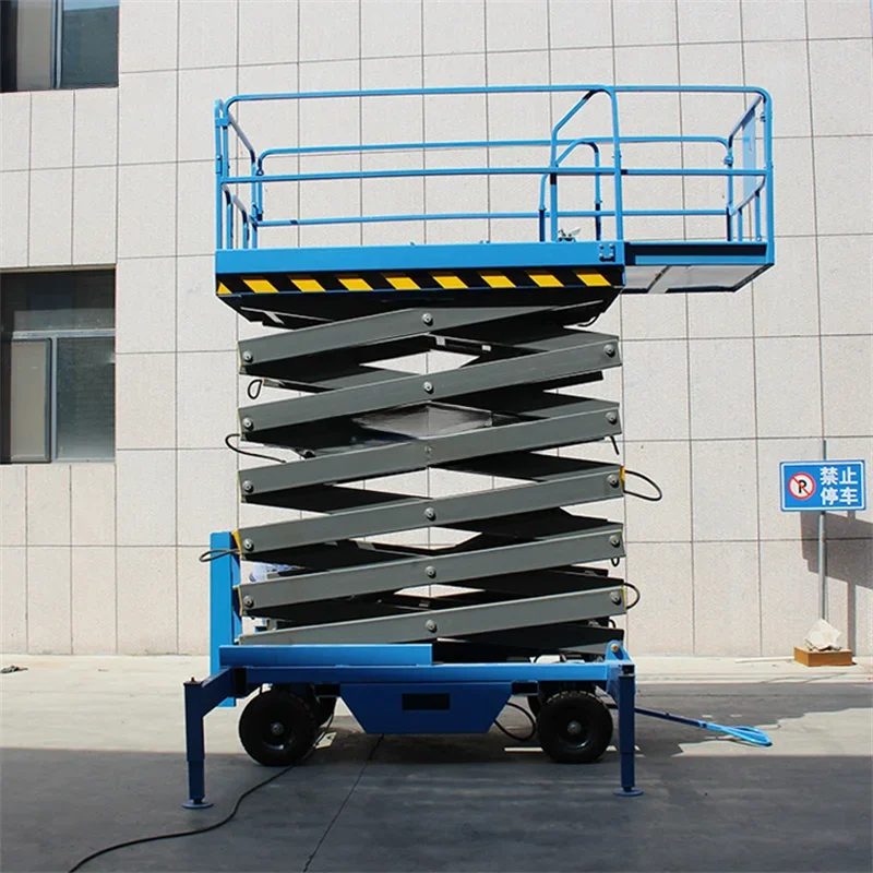 Гидравлический подъемник YG электрические леса мобильная аккумуляторная рабочая