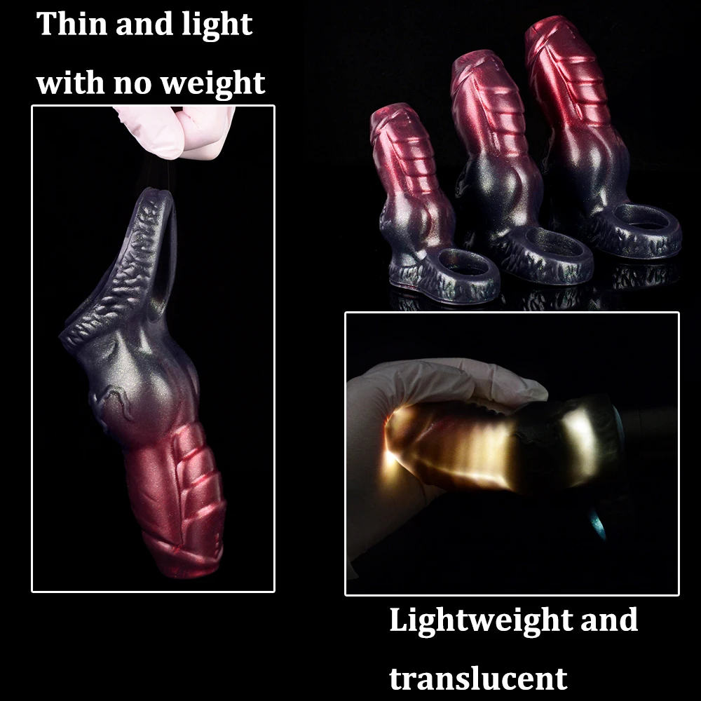 LUUK кобура для увеличения пениса со спиральным бондажем задержка эякуляции