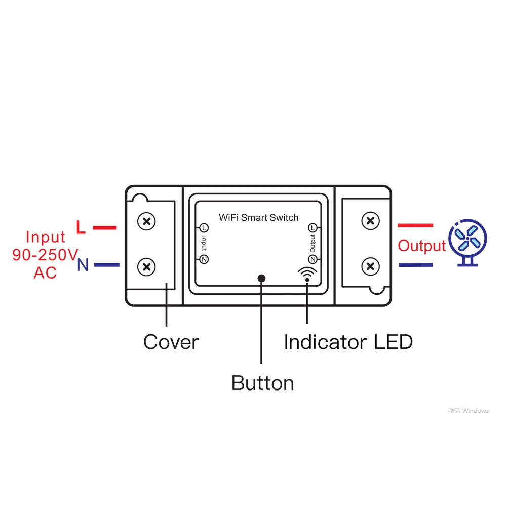 Релейный переключатель беспроводной универсальный голосовой совместимый
