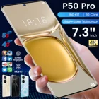 Смартфон P50 Pro, 10 ядер, 2022 дюйма, 16 + 1 ТБ, 7,3 мАч, Android 12