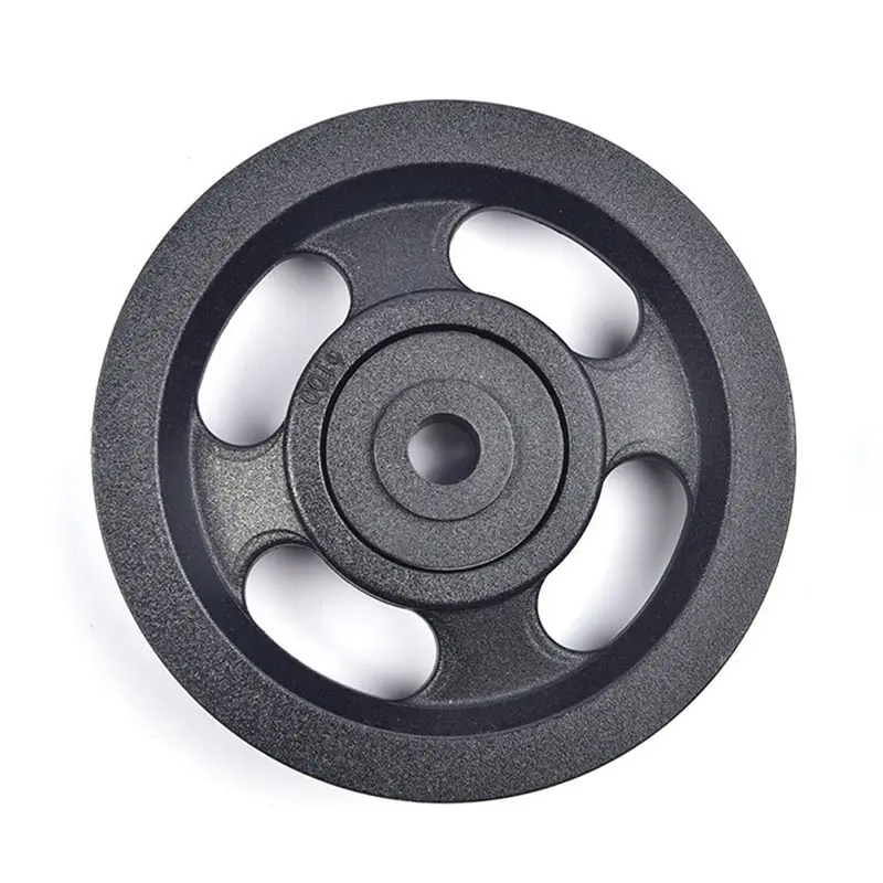 

1Pcs 100mm Abs Material Black Bearing Pulley Wheel Cable Gym Equipment Equipment Width 22.5/25mm