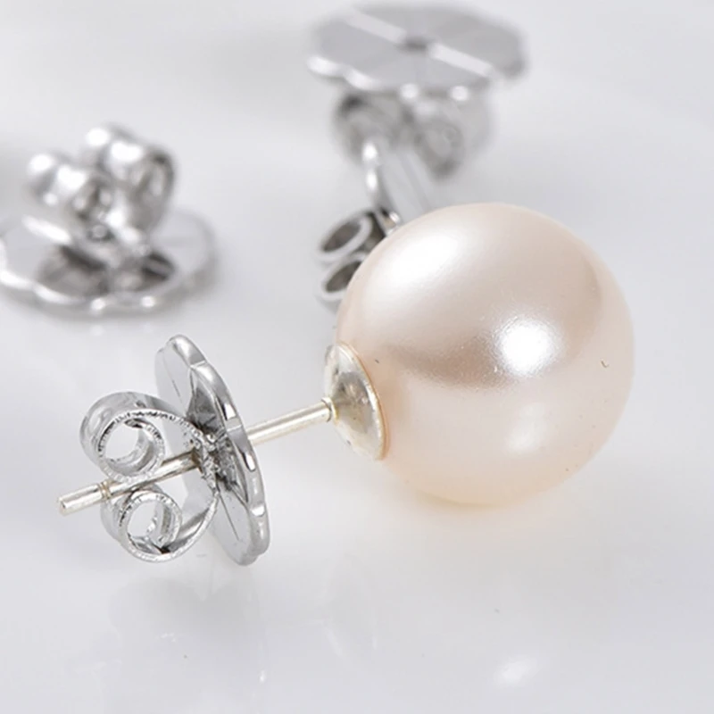 10 шт. регулируемые гипоаллергенные фиксаторы для мочек ушей металлические