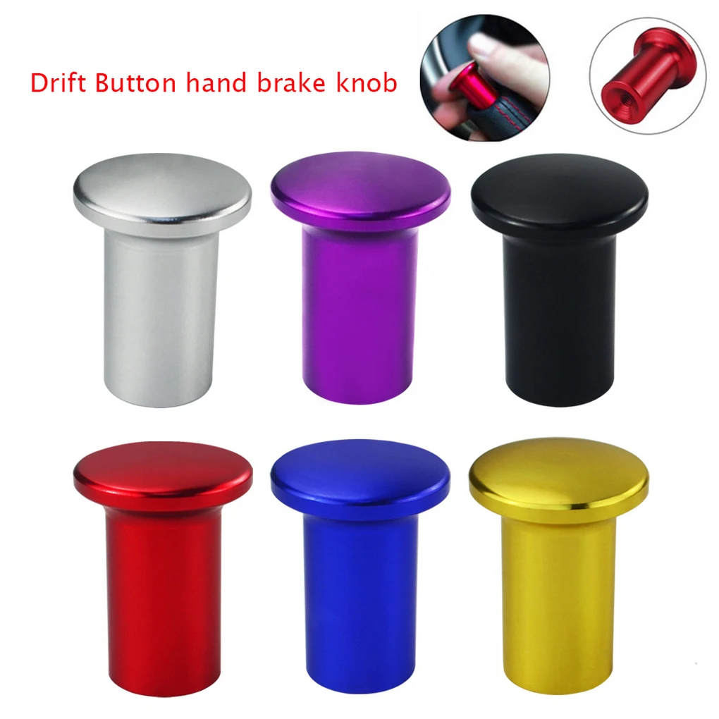 

Car E-brake Drifting Turn Knob Hand Brake Aluminum Button Automotive Accessories Spare Parts Replacement for GT86 Black