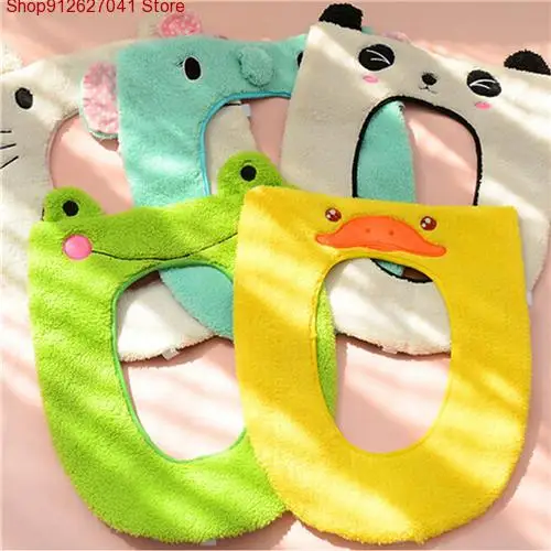 

Soft Warm Long Plush Toilet Seat Cover Mat New 1PC Pad Lid Comfortable Washable Warmer Health Toilet Closestool Seat Cover