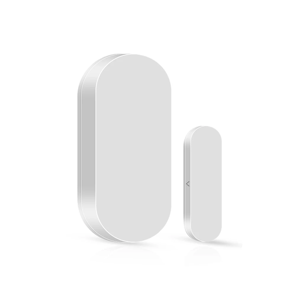 

Беспроводной смарт-датчик двери Tuya Zigbee, умный детектор состояния окон, на батарейках, для гостиной, офиса