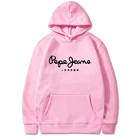 Новая модная Брендовая женская розовая толстовка осень-зима Женский Повседневный флисовый свитер с принтом в стиле хип-хоп
