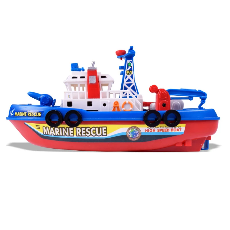 

Electric Ship Model Baby Toys Funny Glow Spray Water Naval Craft Boys Toys Technological Gadget Bath Toy For Children