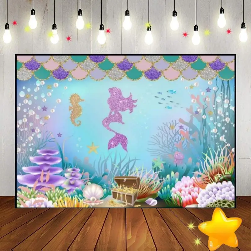 

Фон для фотосъемки с изображением большой белой акулы кораллового рифа под морем декорация задний фон для фотосъемки на день рождения