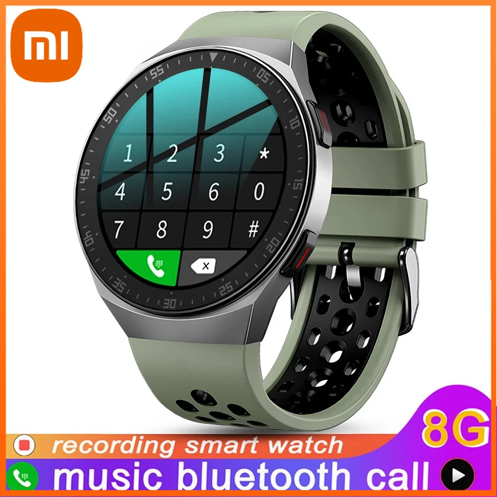 

Смарт-часы Xiao Mi мужские с Bluetooth, сенсорным экраном, 8 Гб памяти