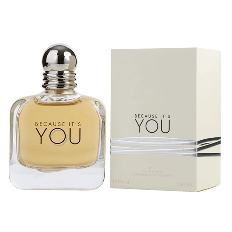 

High Quality Perfumes Because It’s You Long Lasting Female Original Parfum Fresh Floral Notes Parfume Women Body Spray