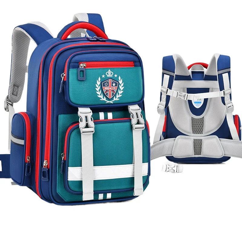 

2023 New Children's Backpacks for Boys and Girls Primary School Students School bags Orthopedic Kids Waterproof Bookbag Mochila