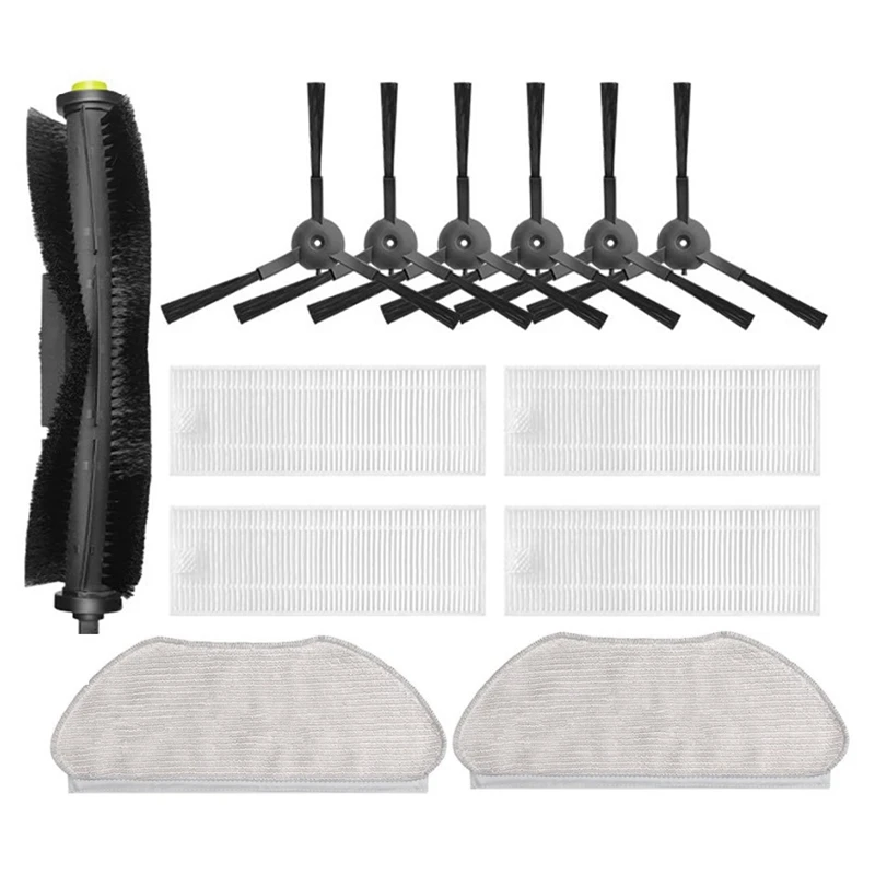 

13 шт. для 360 x/X100 макс. фотоэлемент, основная боковая щетка, Швабра, ткань, Фильтр HEPA