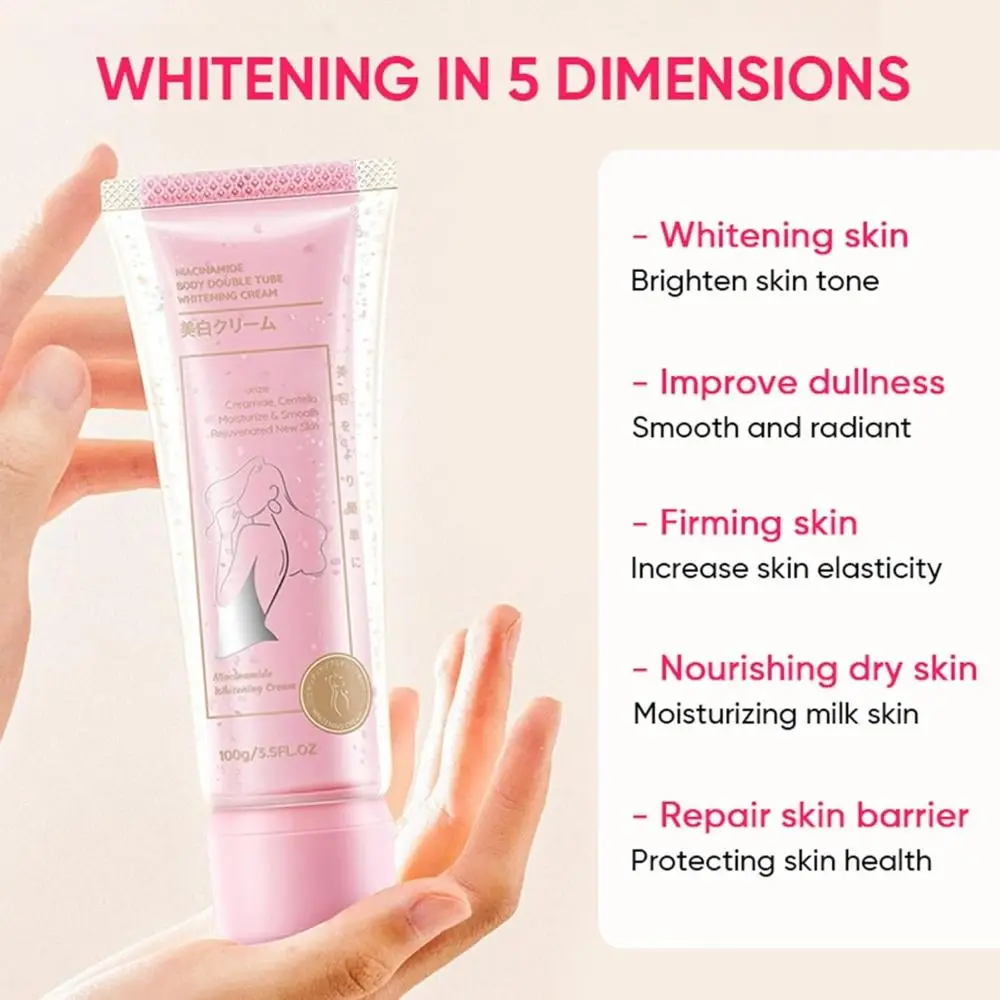 Отбеливающий отбеливающий лосьон натуральный двойной тюбик крем с трубкой