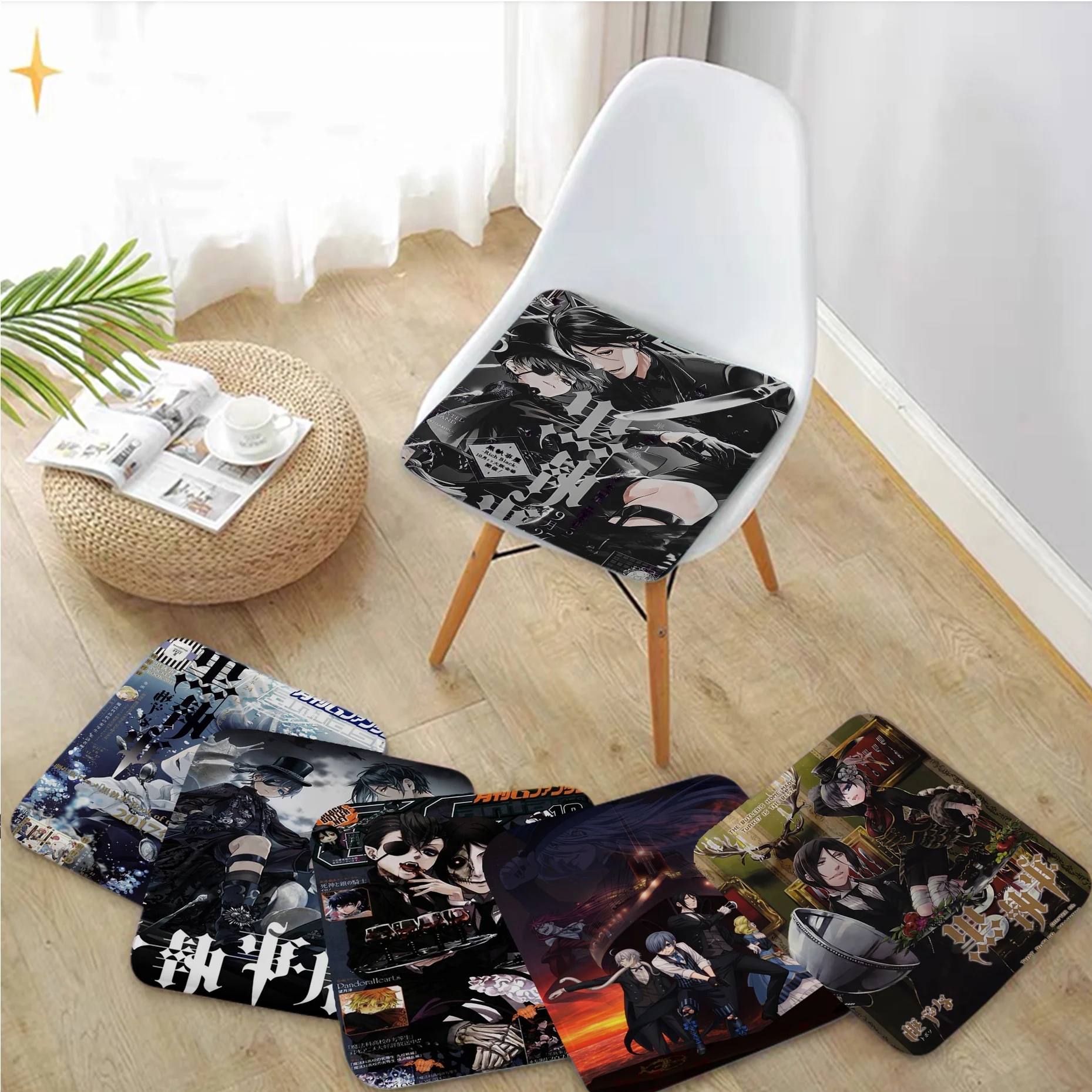 Seat Cushion Pads Sofa Seat 40x40cm Stool Seat Mat
