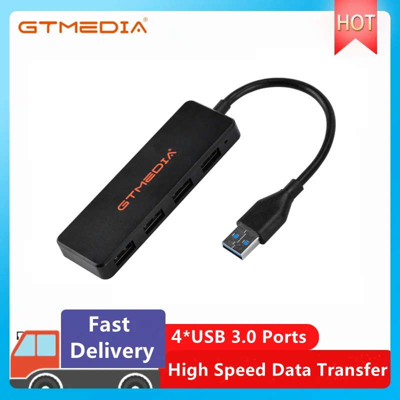 

USB-адаптер для Macbook Air, 4 порта, 5 Гбит/с