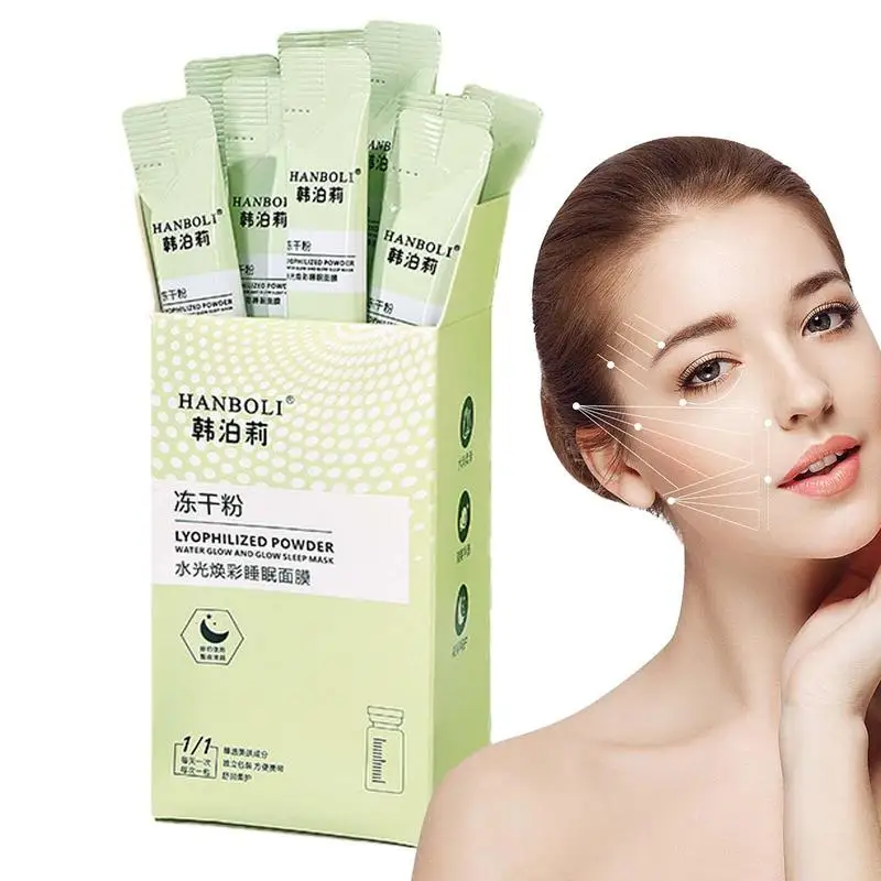 

20 шт. лиофилизированных порошков для лица, не требующих мытья