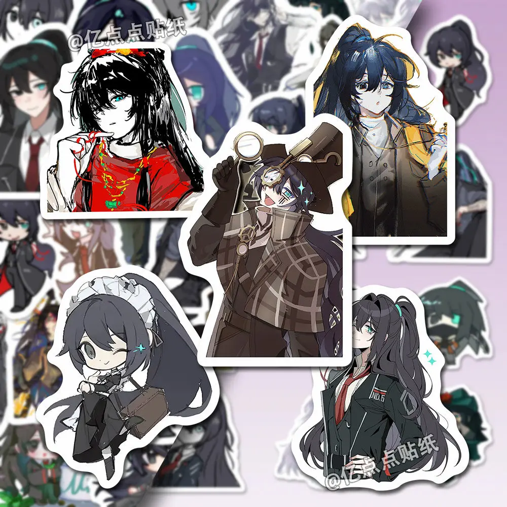 

Наклейки Limbus Company аниме Hong Lu 50 шт