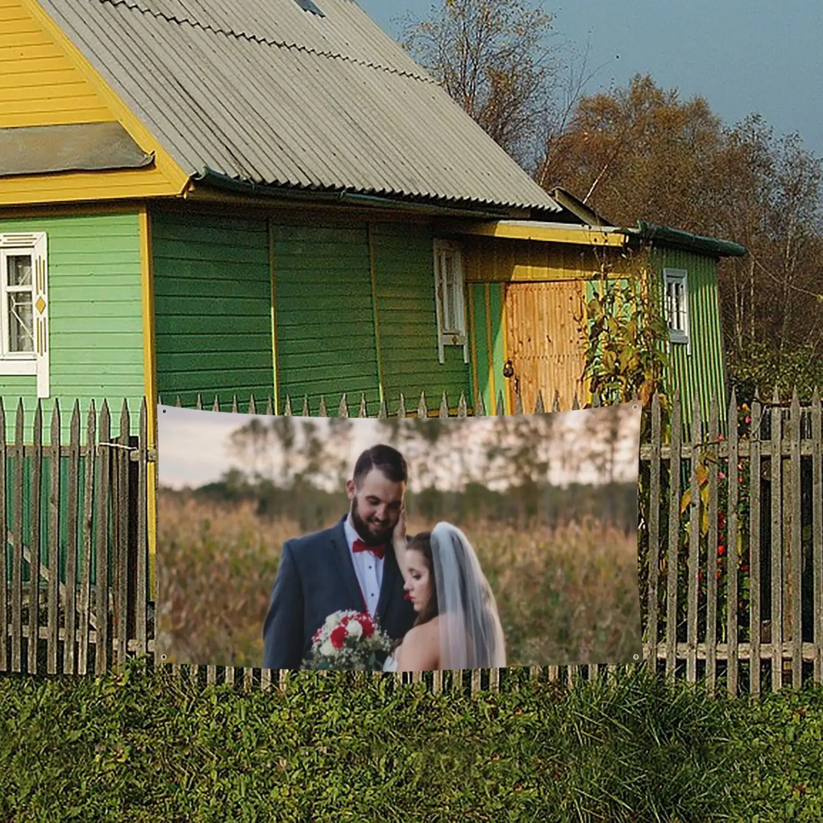 

Custom Wedding Banner Personalized Your Picture Wedding Decoration Wedding Gift