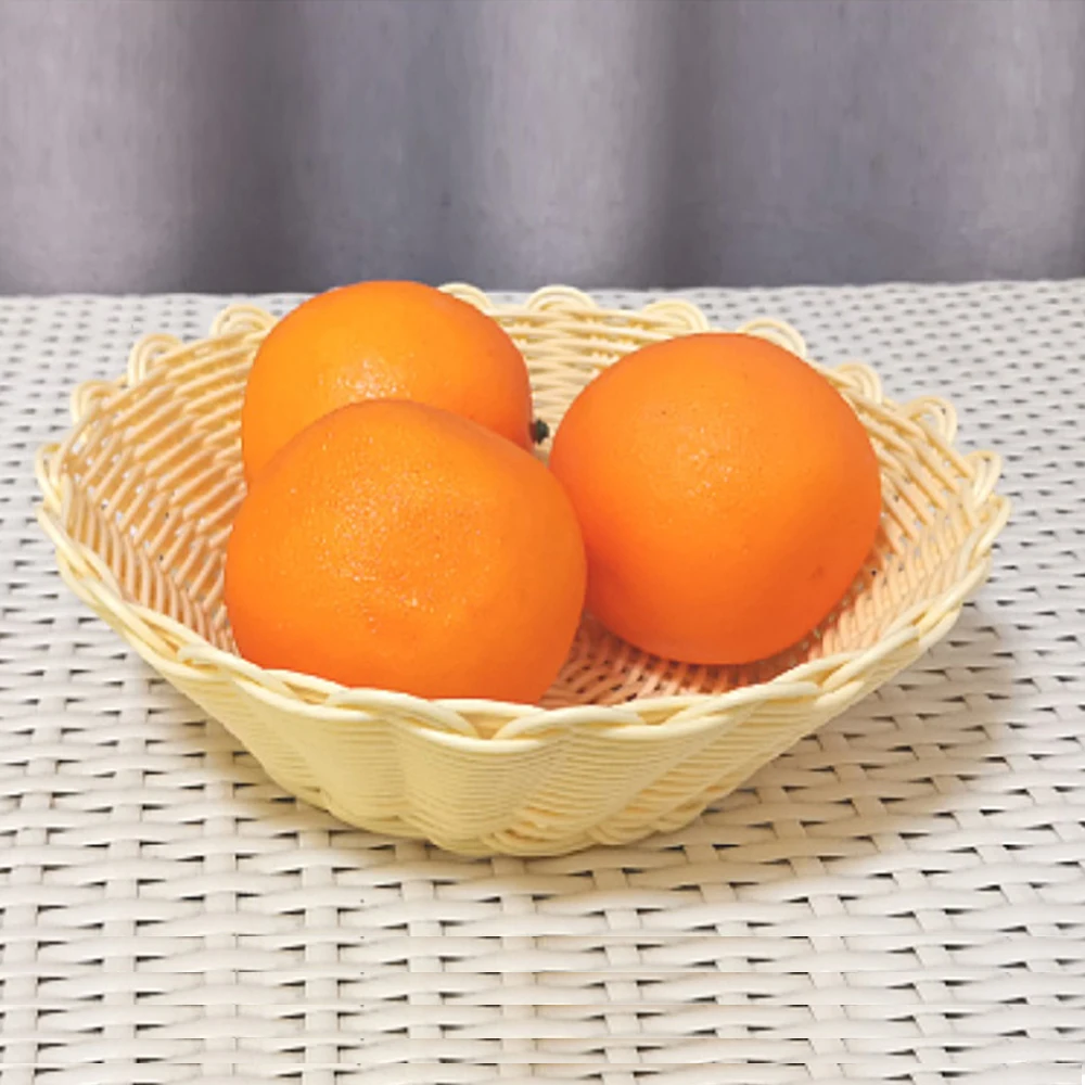 

Household Durable Bread Storage Basket Simple Design Fruit Cake Snacks Tray High Quality Multifunctional Picnic Storage Basket