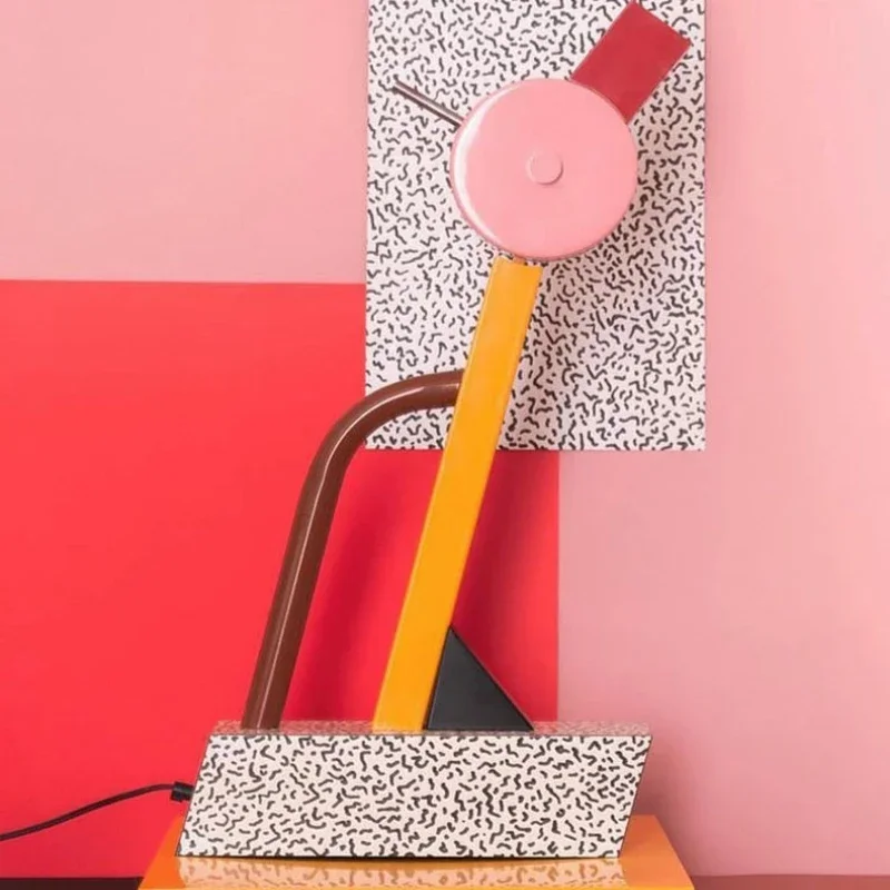 Мемфис Милано настольная лампа Европа современная спальня обучение Мягкая