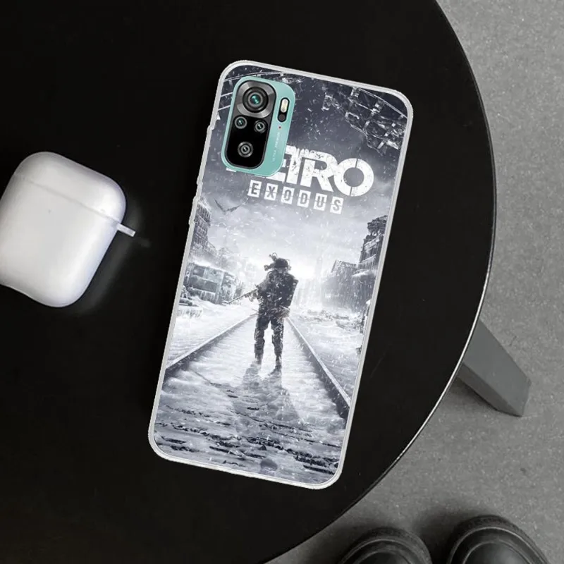 Чехол для телефона Metro 2033 Xiaomi 12 11T 10 9 Redmi Note 10S Pro 9A 8 прозрачный чехол |