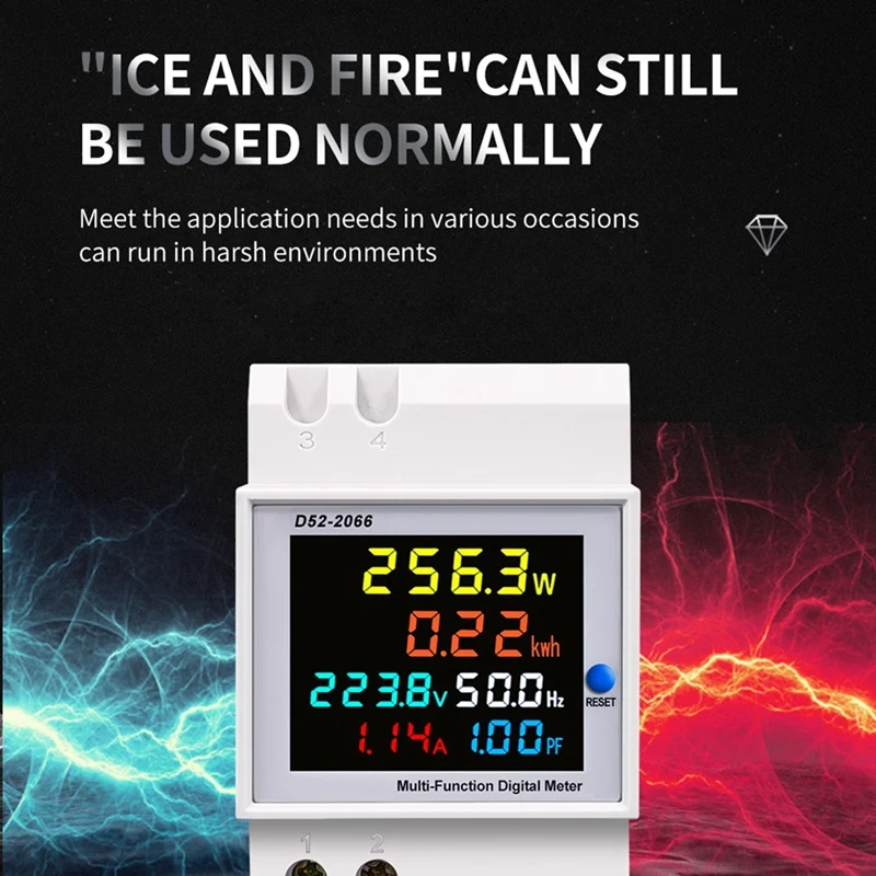 Монитор AT14 6-в-1 на Din-рейку а