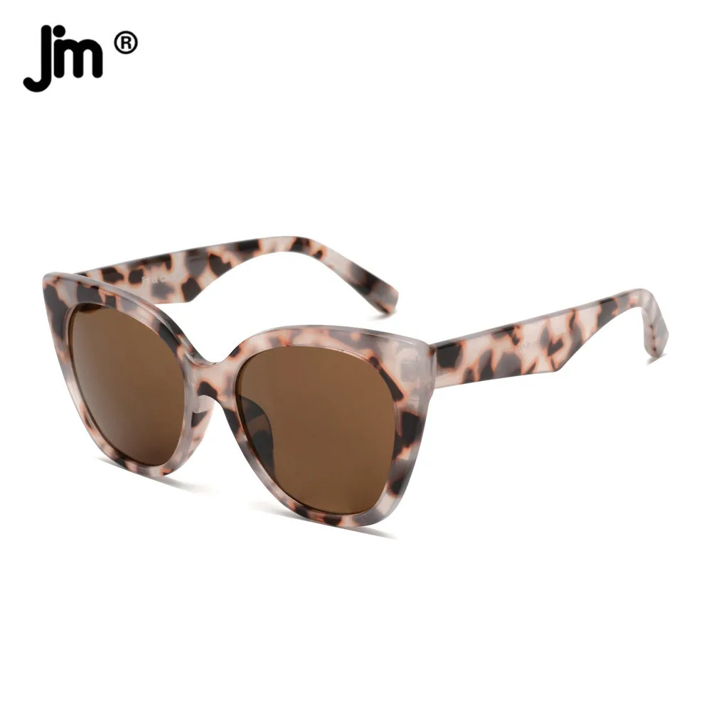 

JM 2022 Cat Eye Polarized Sunglasses Women Fashion Cateye Sun Glasses UV400