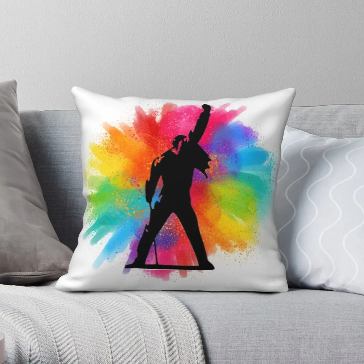 Freddie Mercury Pride чехол для подушки полиэстер лен бархат принт на молнии декоративная