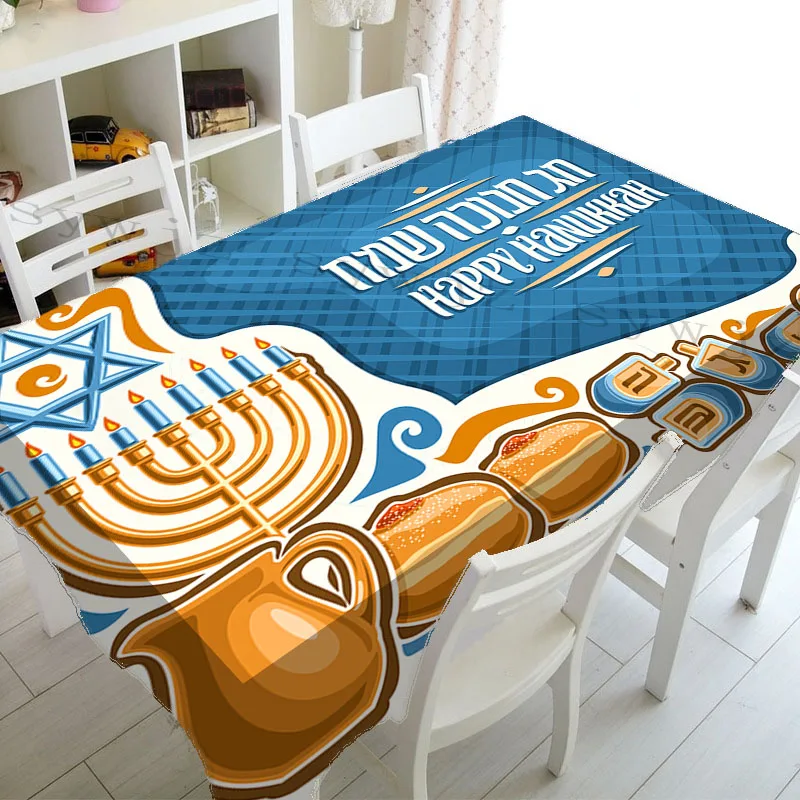 Водонепроницаемая настенная скатерть с рисунком Счастливой Пасхи