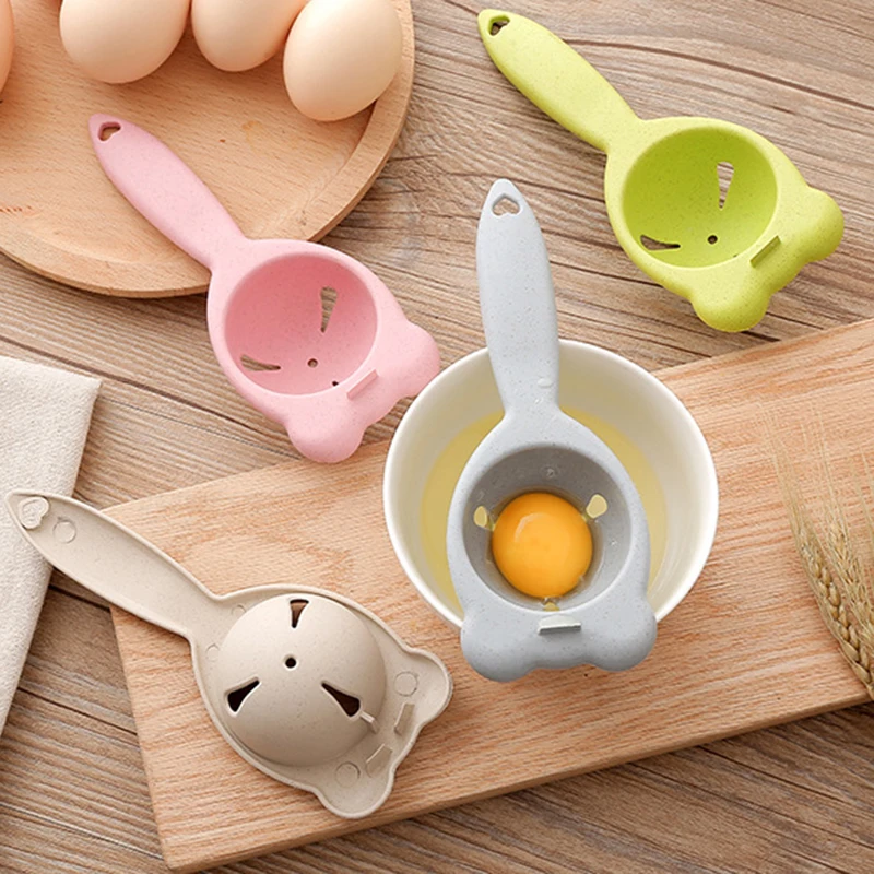 

Creative Personality Wheat Straw Egg White Separator Yolk Separator Filter Kitchen Baked Egg Yolk And Egg White Filter Home