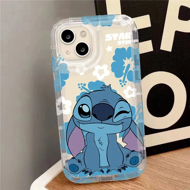 Фото Чехол для телефона Friends Stitch Flower для Samsung Galaxy S25 S24 S23 S22 S21 S20 S10 Note20 Note10 FE Ultra Plus 4G 5G с прозрачной задней панелью №5