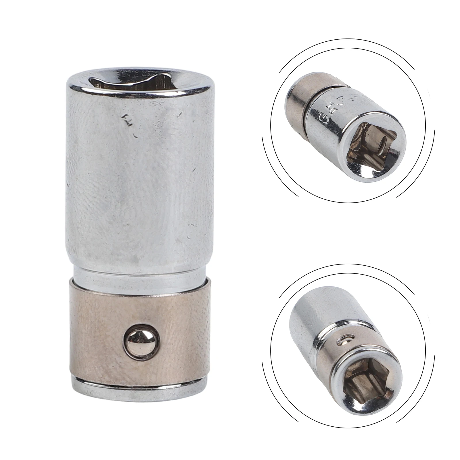 

Переходник для торцевого ключа Адаптер для ключа с храповым механизмом Квадратный привод 1/4 дюйма на шестигранный хвостовик 1/4 дюйма Конвертер для торцевых бит Держатель отвертки Адаптер для торцевого ключа