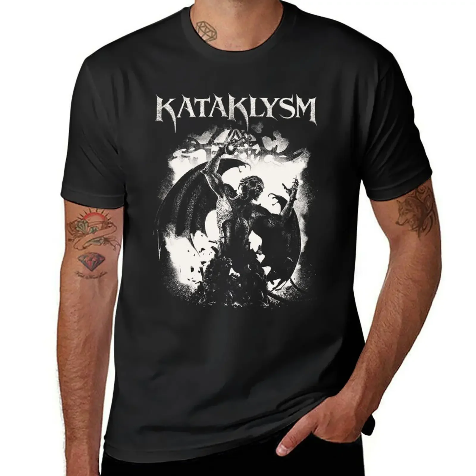 Футболка Kataklysm футболка на заказ тяжелые мужские футболки с графическим рисунком