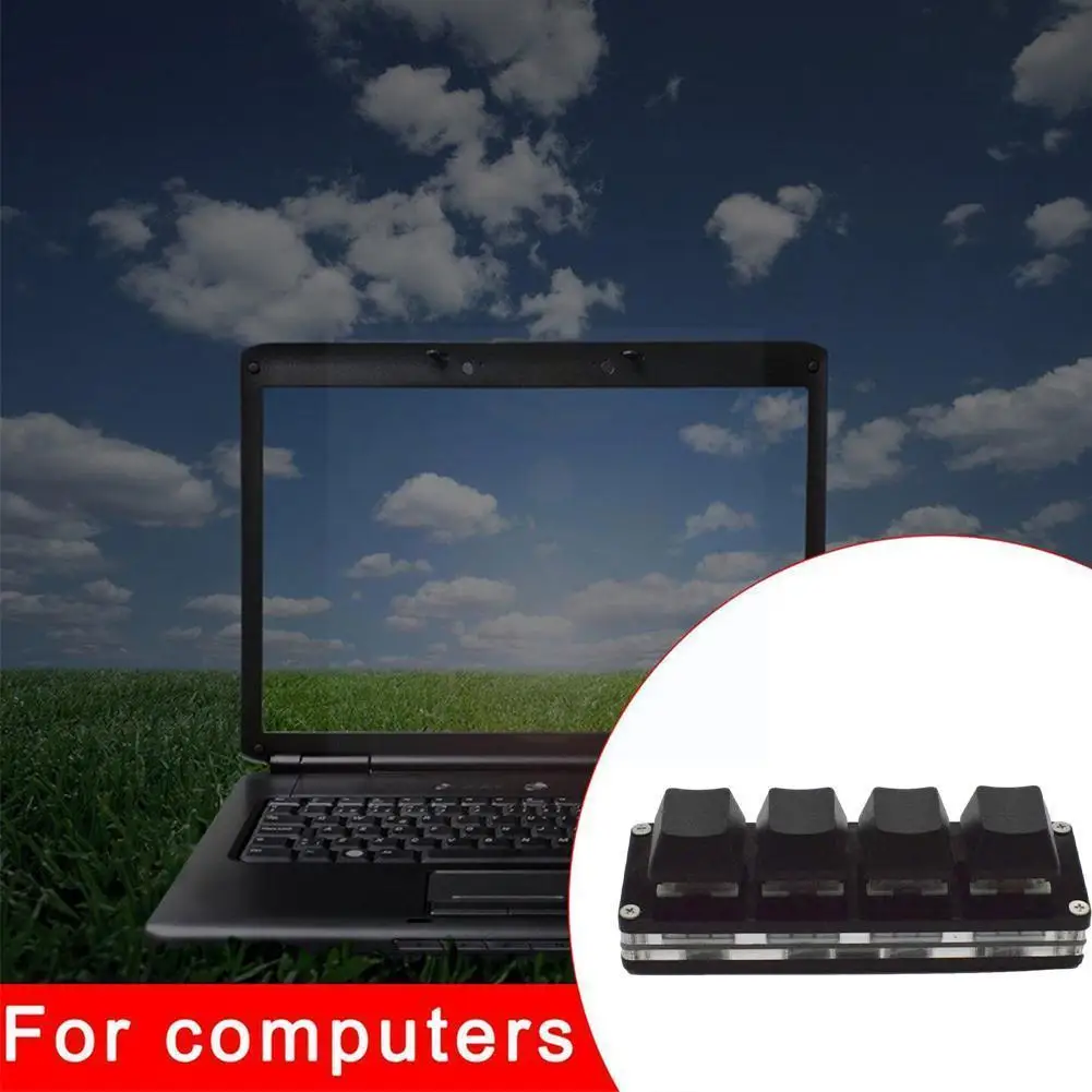 

Best Sales Programming Macro Custom Knob Keyboard 4 Key Copy Paste For Photoshop Gaming Keypad Mechanical Hotswap Macropad D2L3