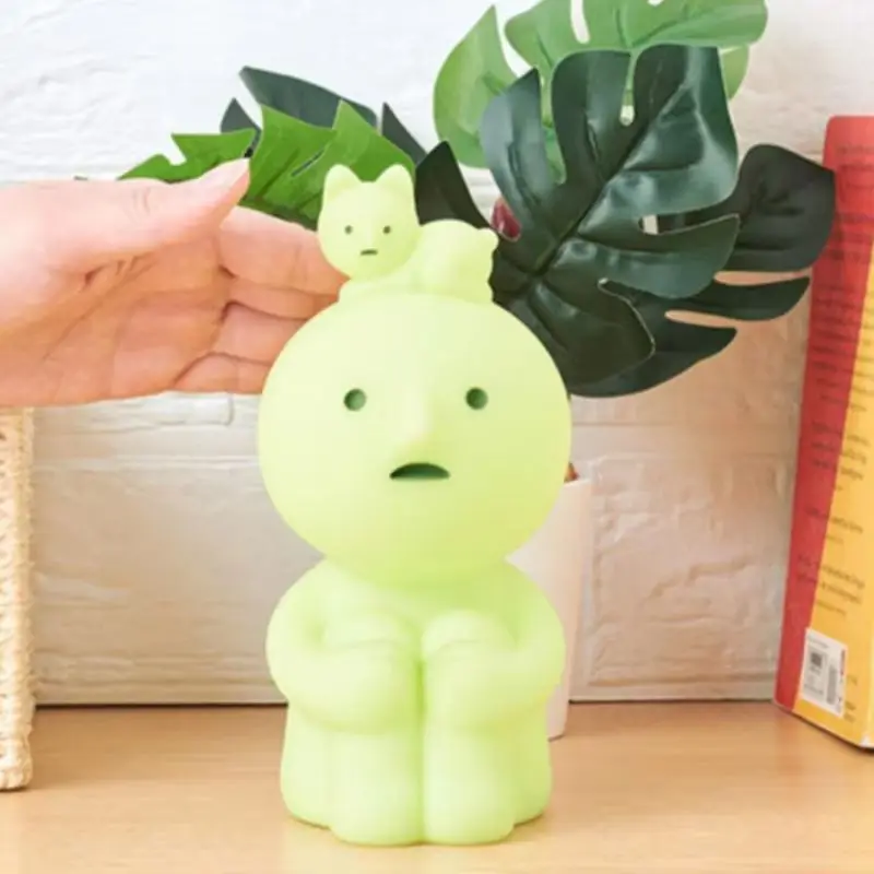 Новый Smiski Pat Light силиконовый ночник светильник для сна фигурка милый аниме