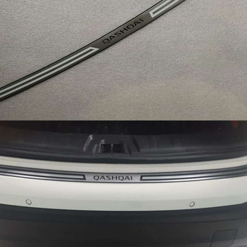 

For Nissan Qashqai 2008-2019 Car Bumper Protect Sticker Door Protector Pads Stainless Steel Automotive Accessories Chrome Trim H