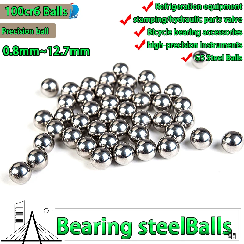 

Подшипниковые стальные шарики 100Cr6 0.8-12.7 мм