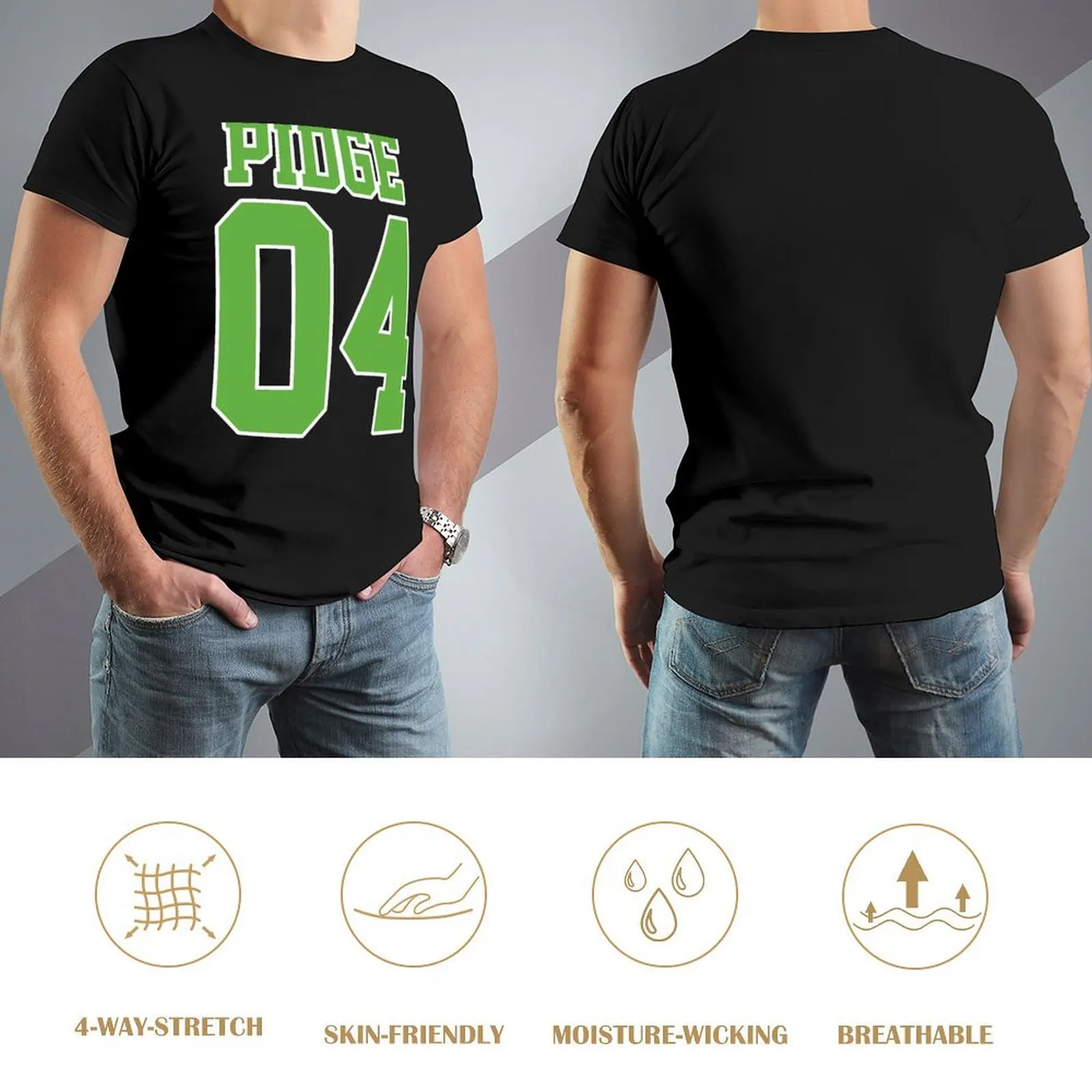Футболка Pidge Sport Jersey летние топы пот по индивидуальному заказу забавные мужские