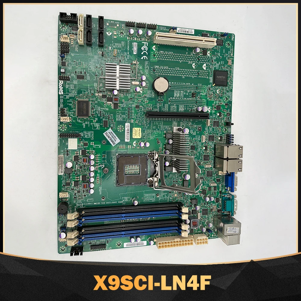 

Motherboard Xeon E3-1200 V1/V2 Series 2nd and 3rd Gen Core i3 DDR3 LGA1155 For Supermicro X9SCI-LN4F