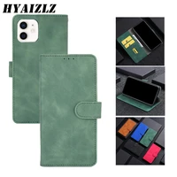 skin feel pu leather wallet case for iphone 13 12 mini 11 pro max se 2020 xs xr 7 8 plus flip cover with cards slot phone fundas